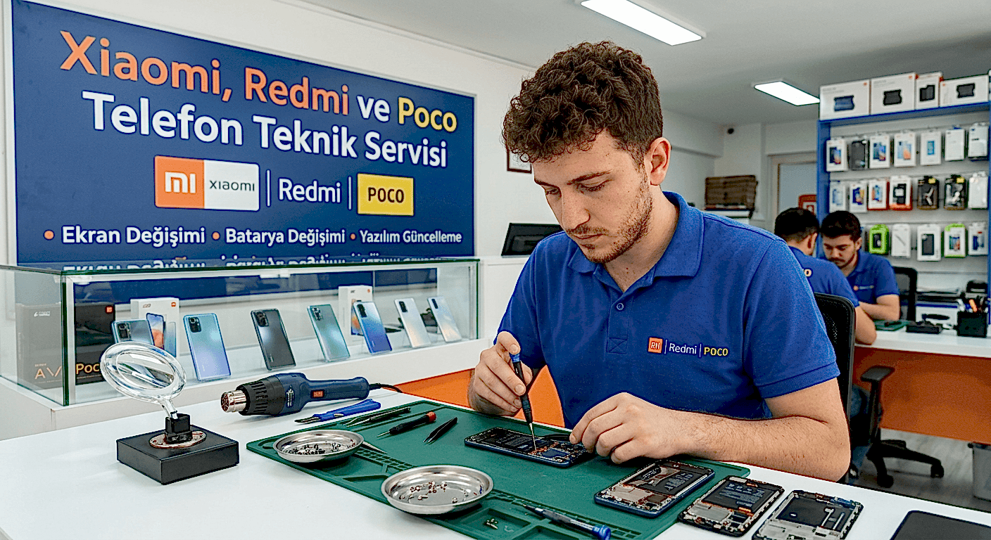 Xiaomi, Redmi ve Poco Telefon Teknik Servisi